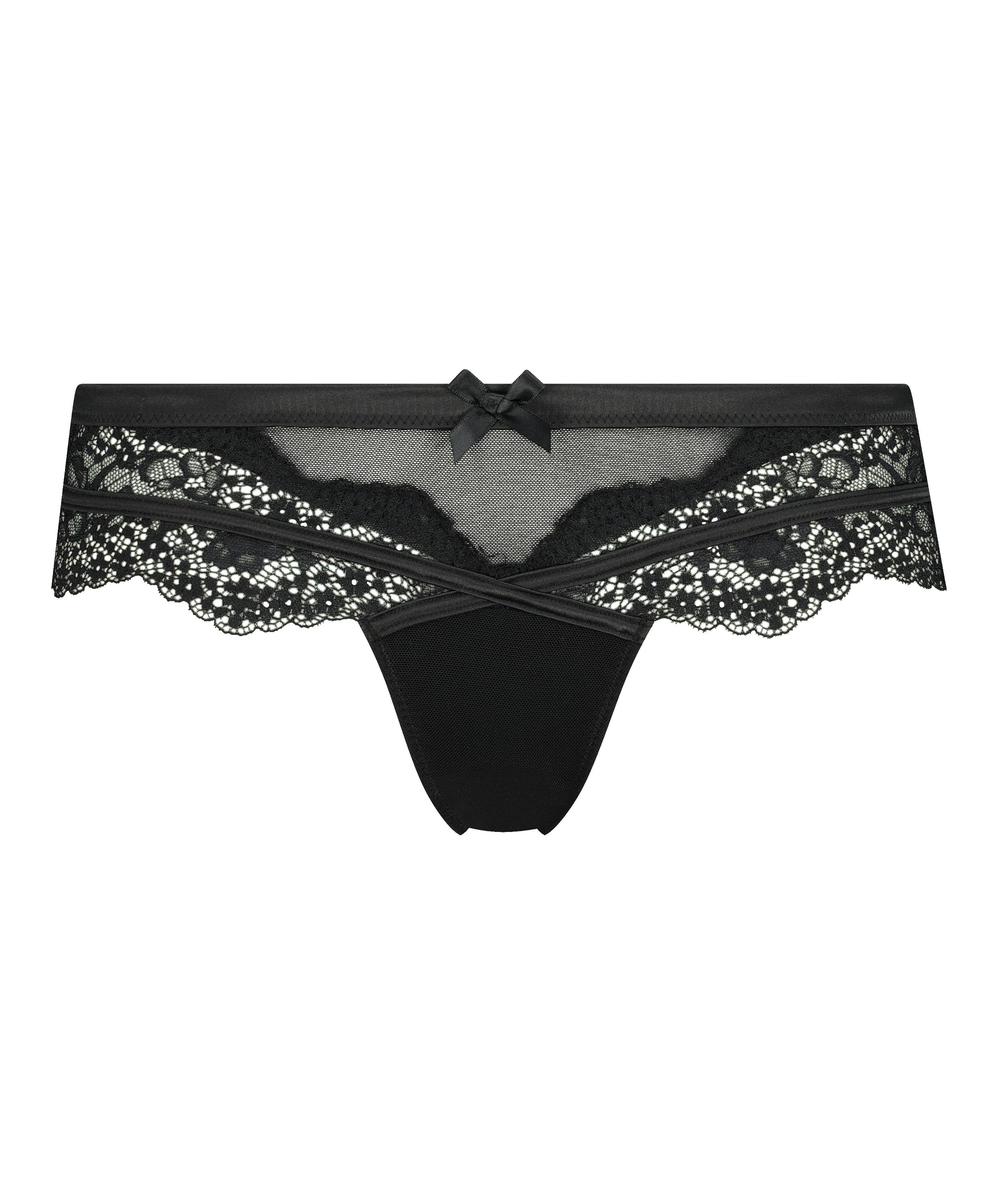 Tanga bóxer Raine Rebecca Mir, Negro, main