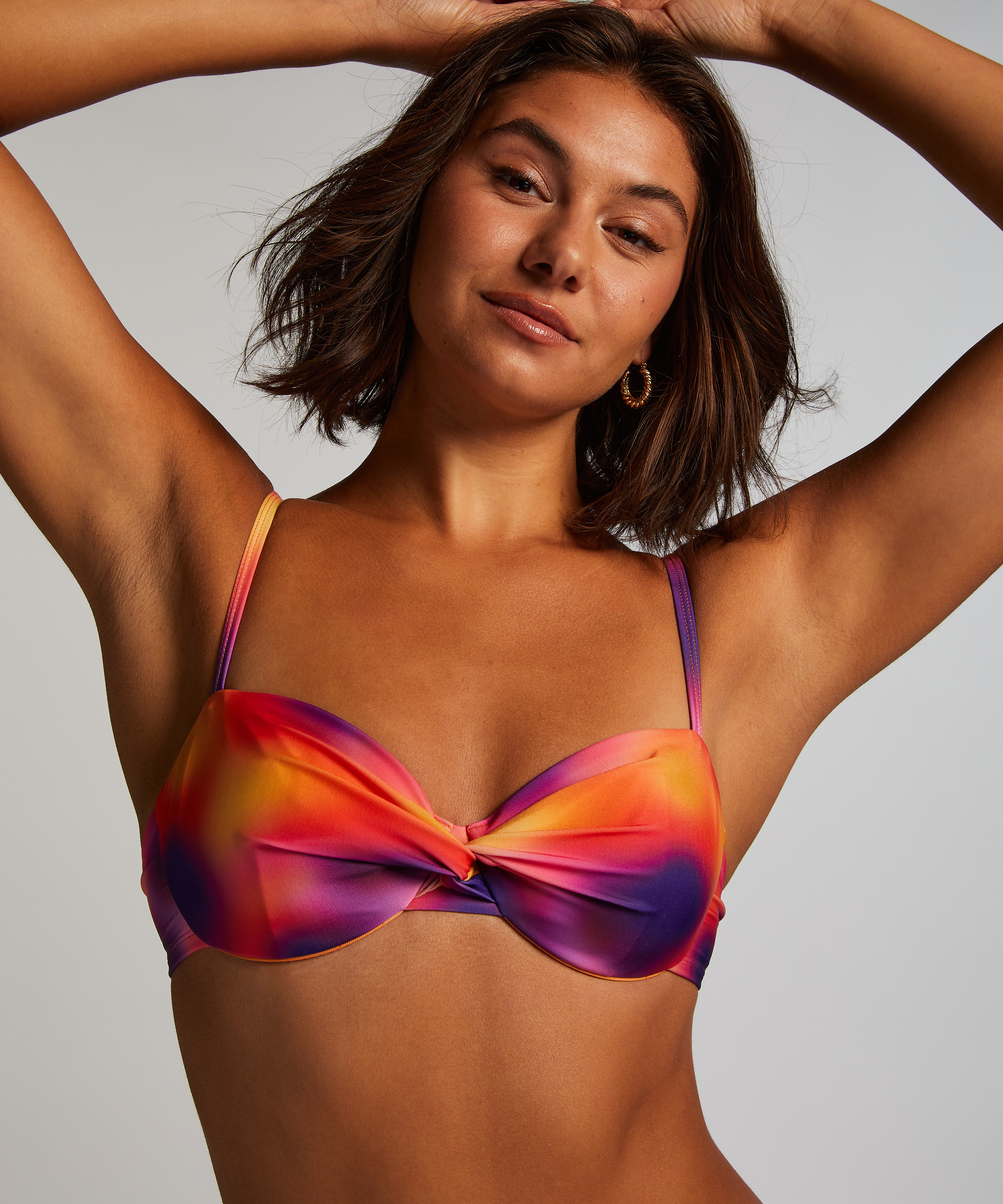 Top de bikini Sunset, Morado, main