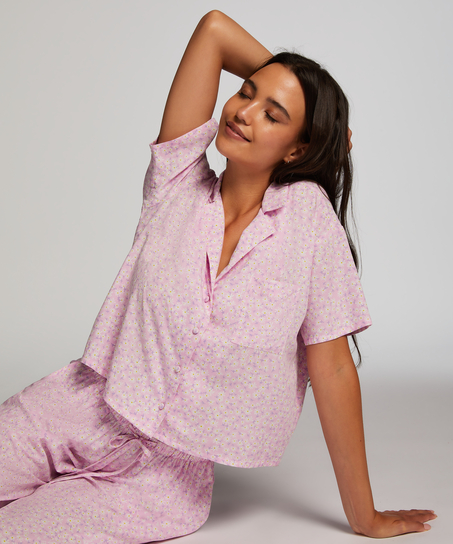 Top de pijama Springbreakers, Rosa