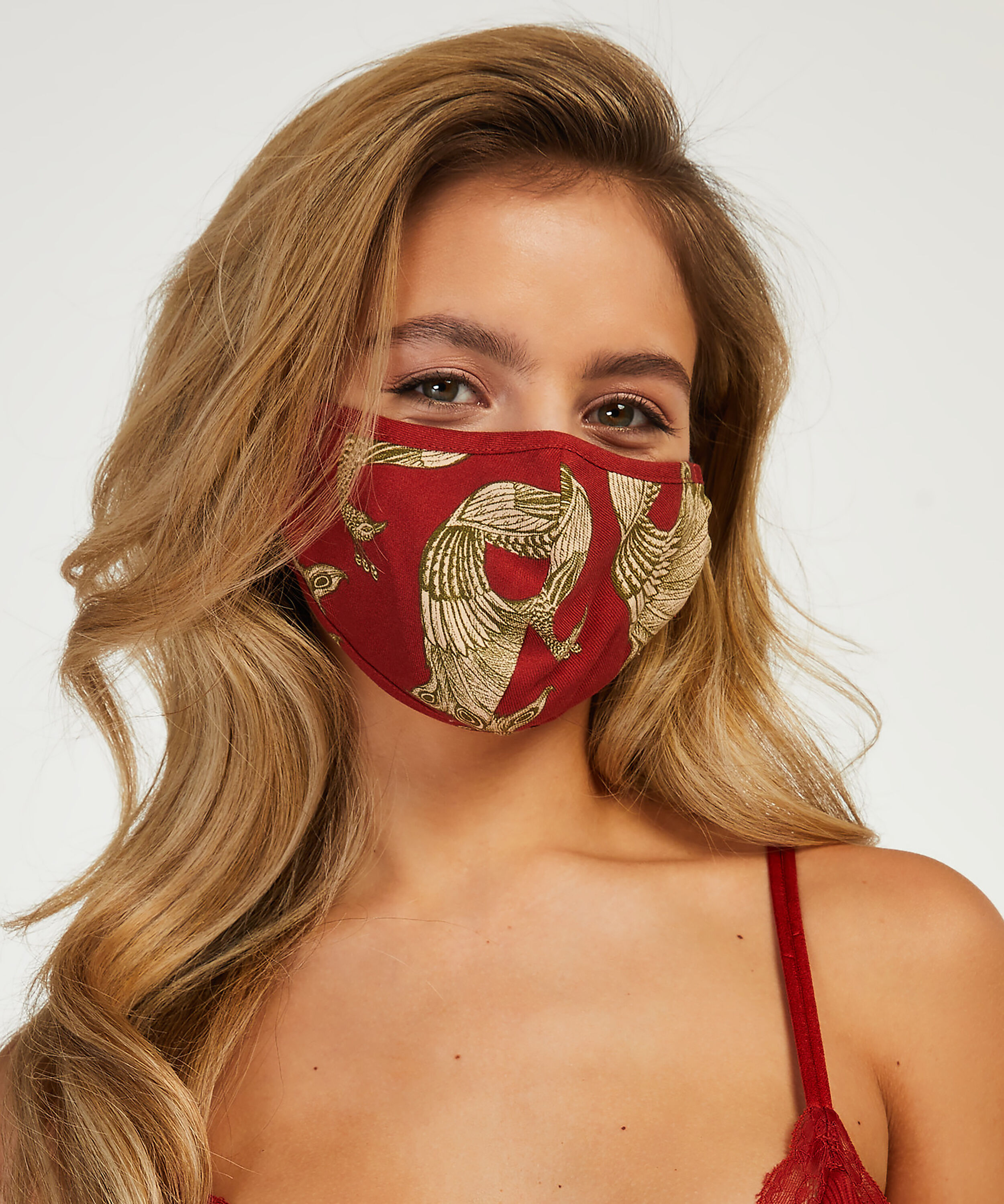 Mascarilla Print, Rosa