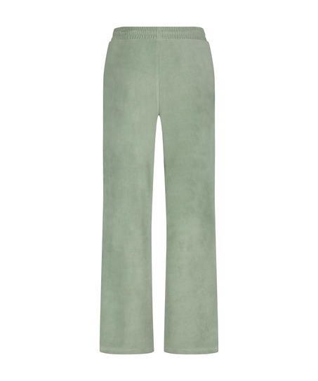 Pantalón de pijama de terciopelo, Verde