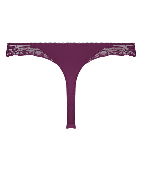 Tanga pantalón corto Diva, Morado