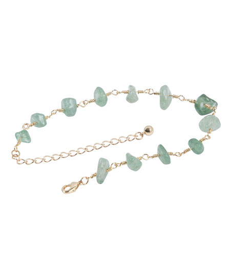 Pulsera de piedras, Verde
