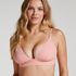 Triangular Bralette Smooth, Rosa