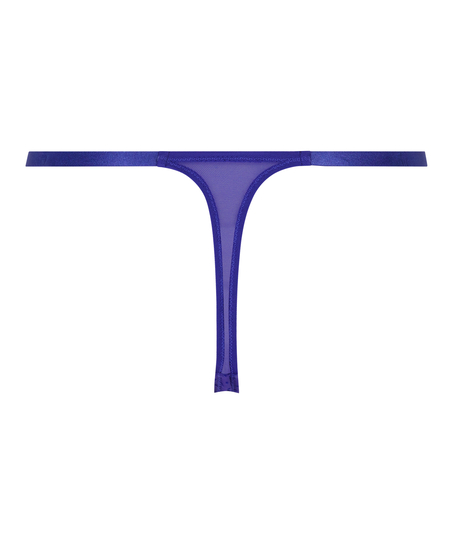 Tanga de tiro alto Nikki, Azul