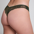 Invisible Tanga Lace Back, Verde