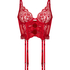 Bustier Marianna, Rojo