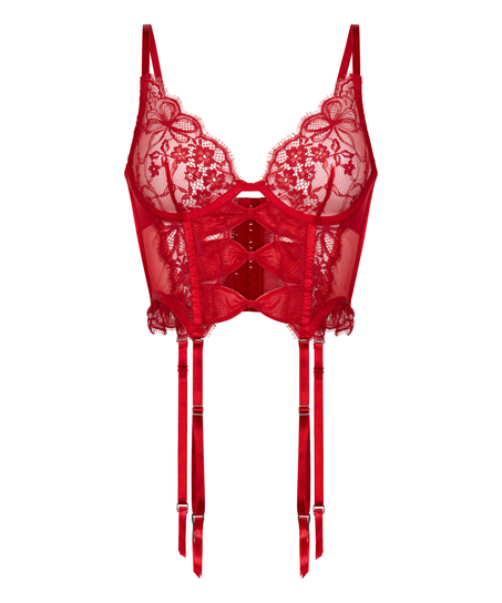 Bustier Marianna, Rojo
