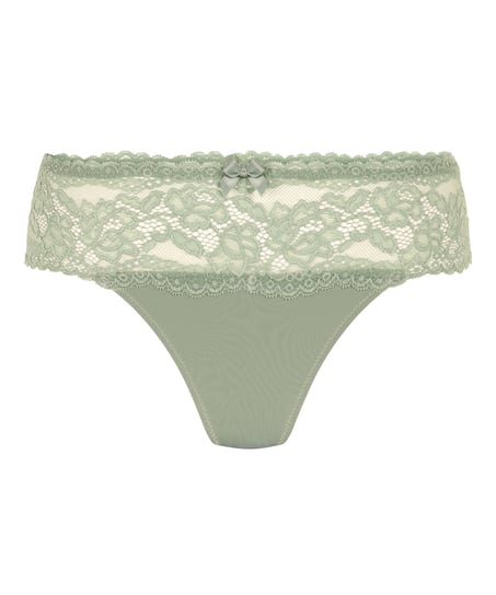 Tanga de estilo bóxer Florence, Verde