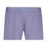 Shorts de canal&eacute;, Morado