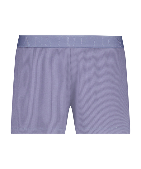 Shorts de canal&eacute;, Morado