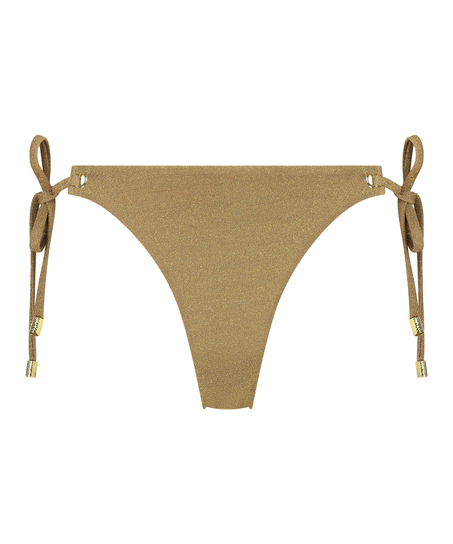Braguita de Bikini Cheeky Tanga Goldie Shimmer, Amarillo
