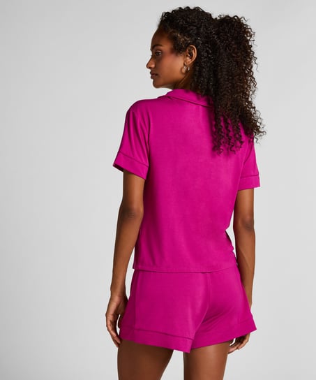 Pantal&oacute;n corto de jersey Essential, Rosa