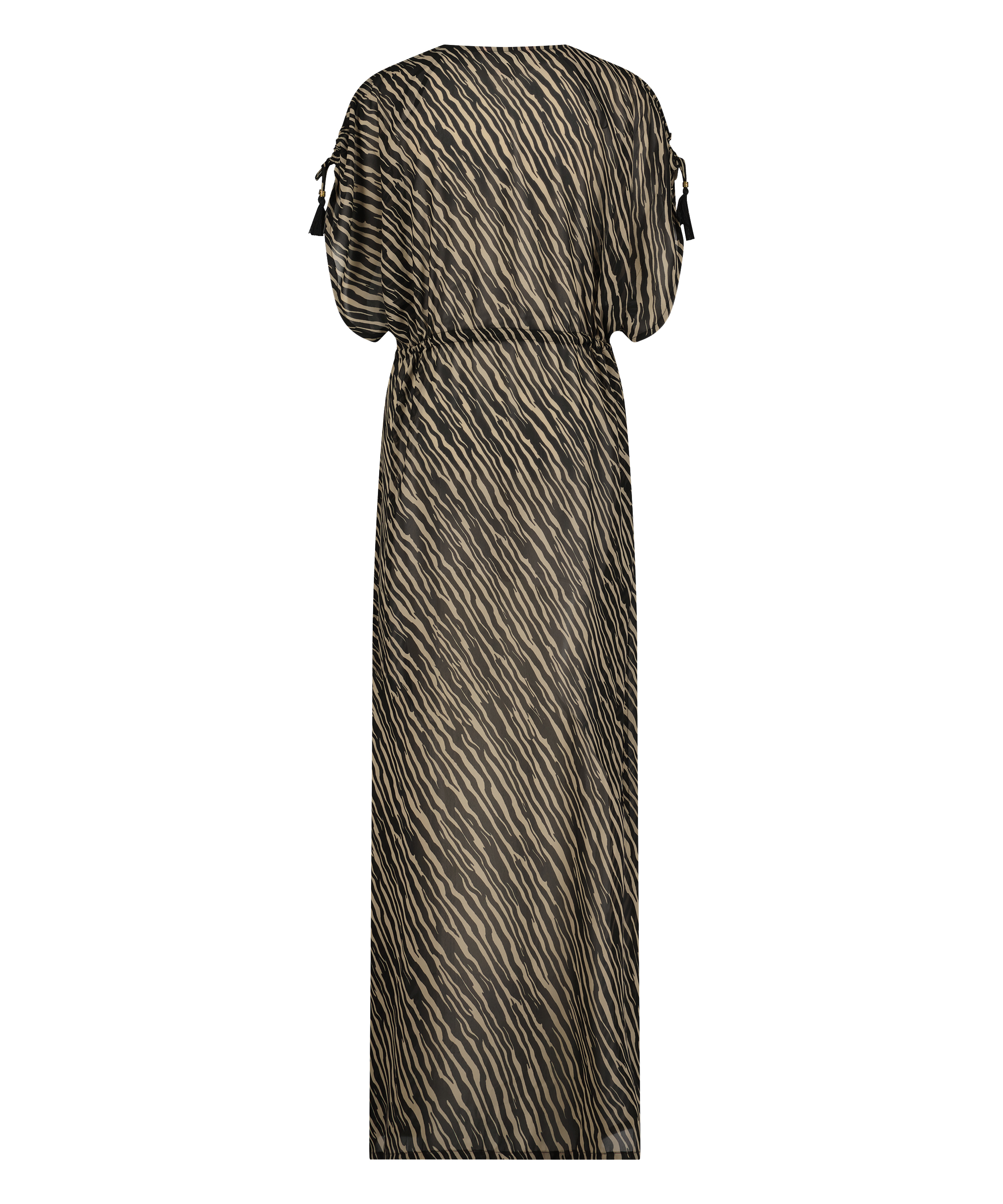 Kimono transparente, Negro, main