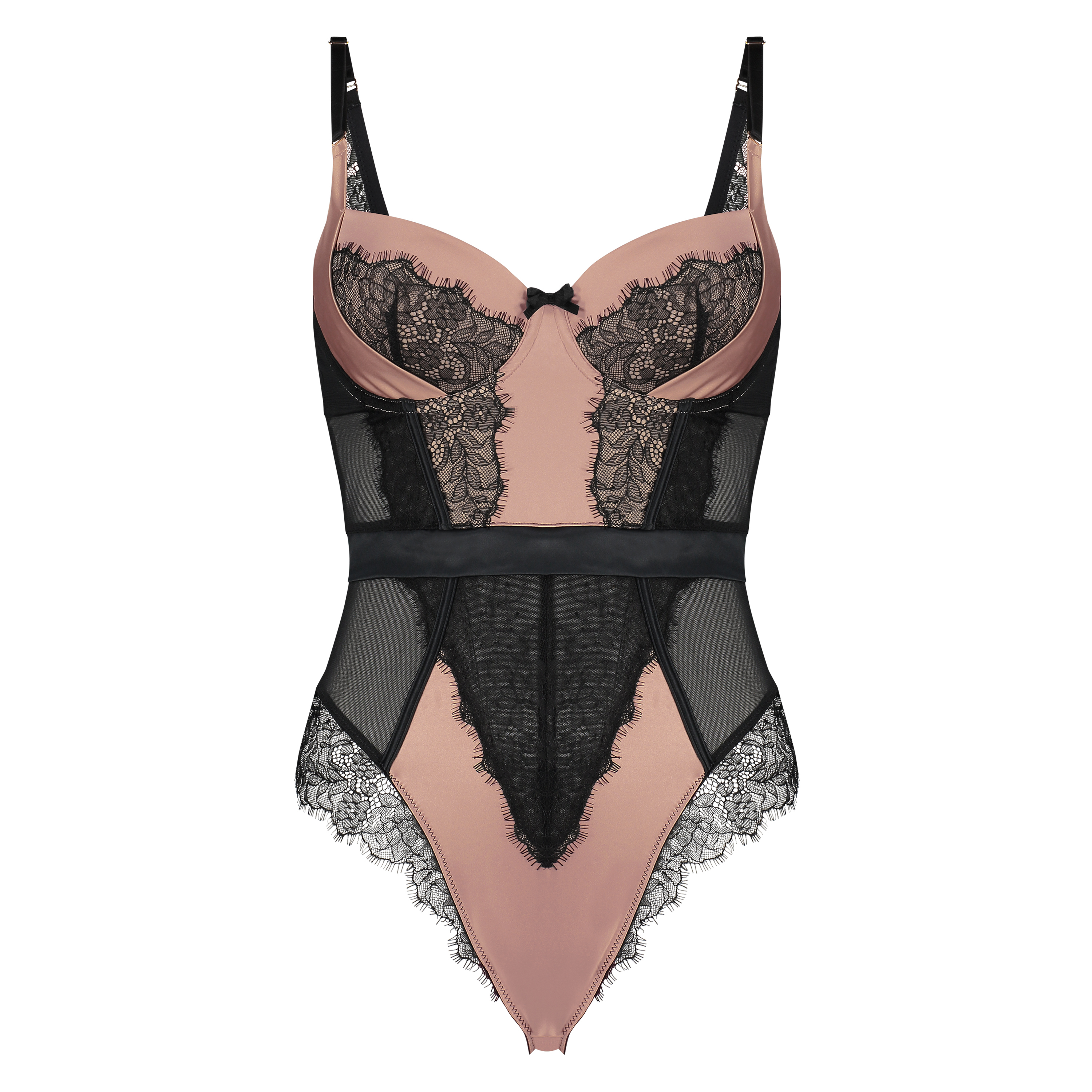 Bodi con soporte preformados Arianne, Negro, main