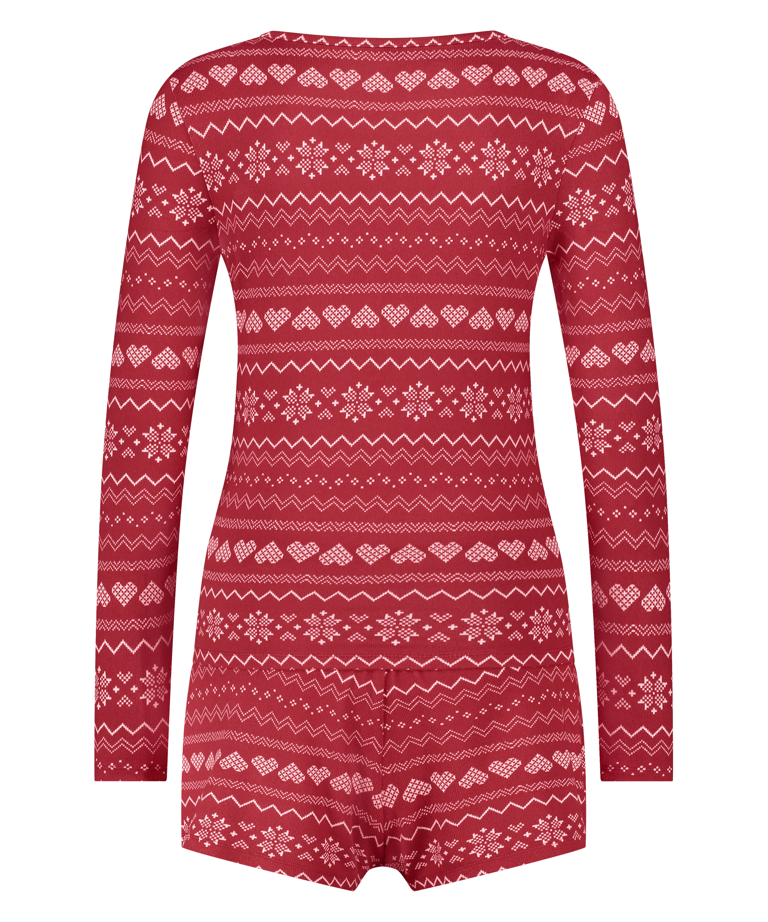 Conjunto de pijama, Rojo, main