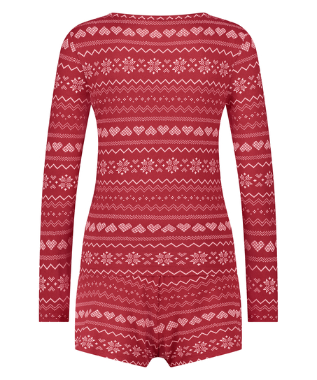 Conjunto de pijama, Rojo