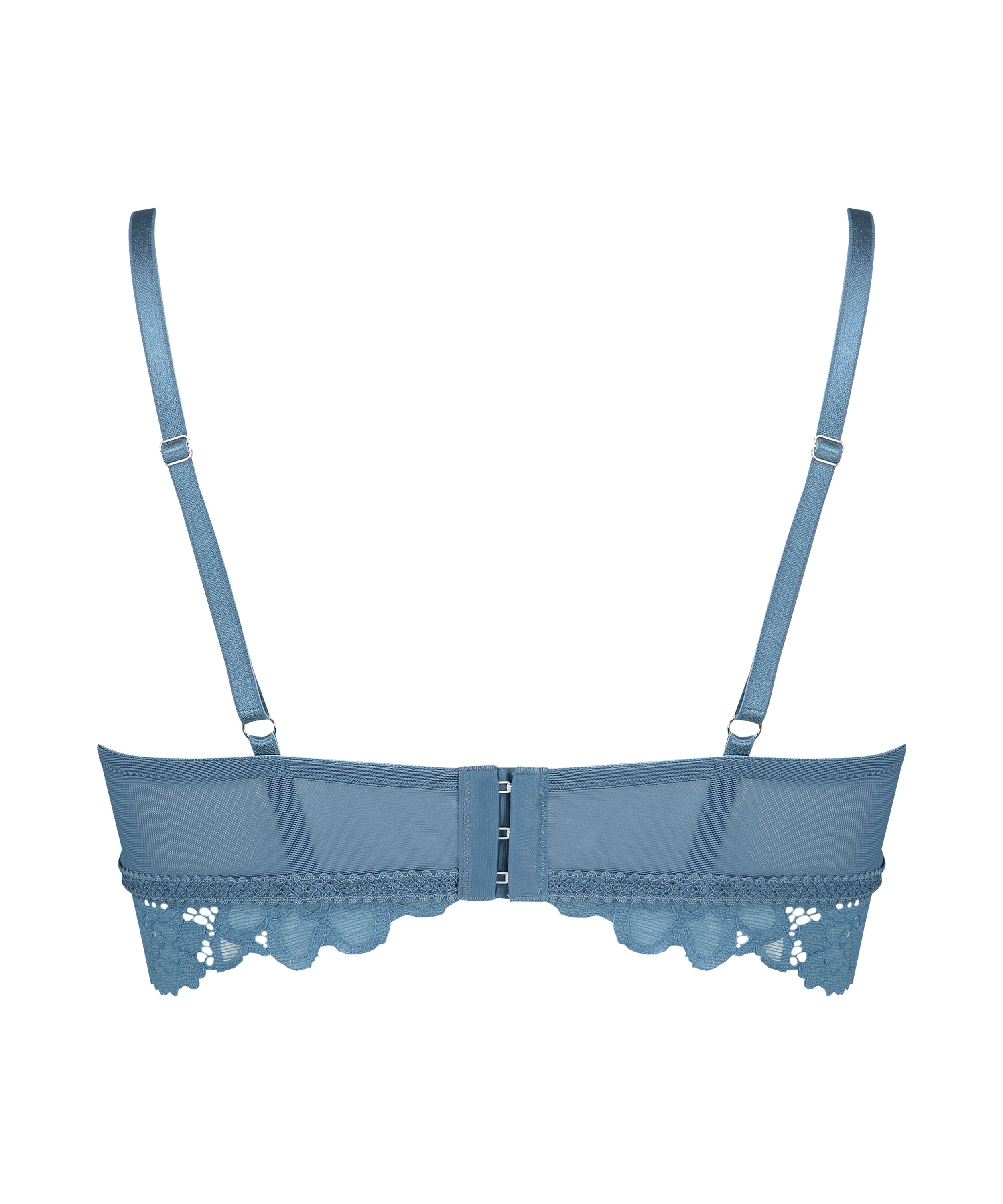 Sujetador preformado sin aros longline Shiloh, Azul, main