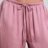 Pantal&oacute;n satinado para playa, Rosa