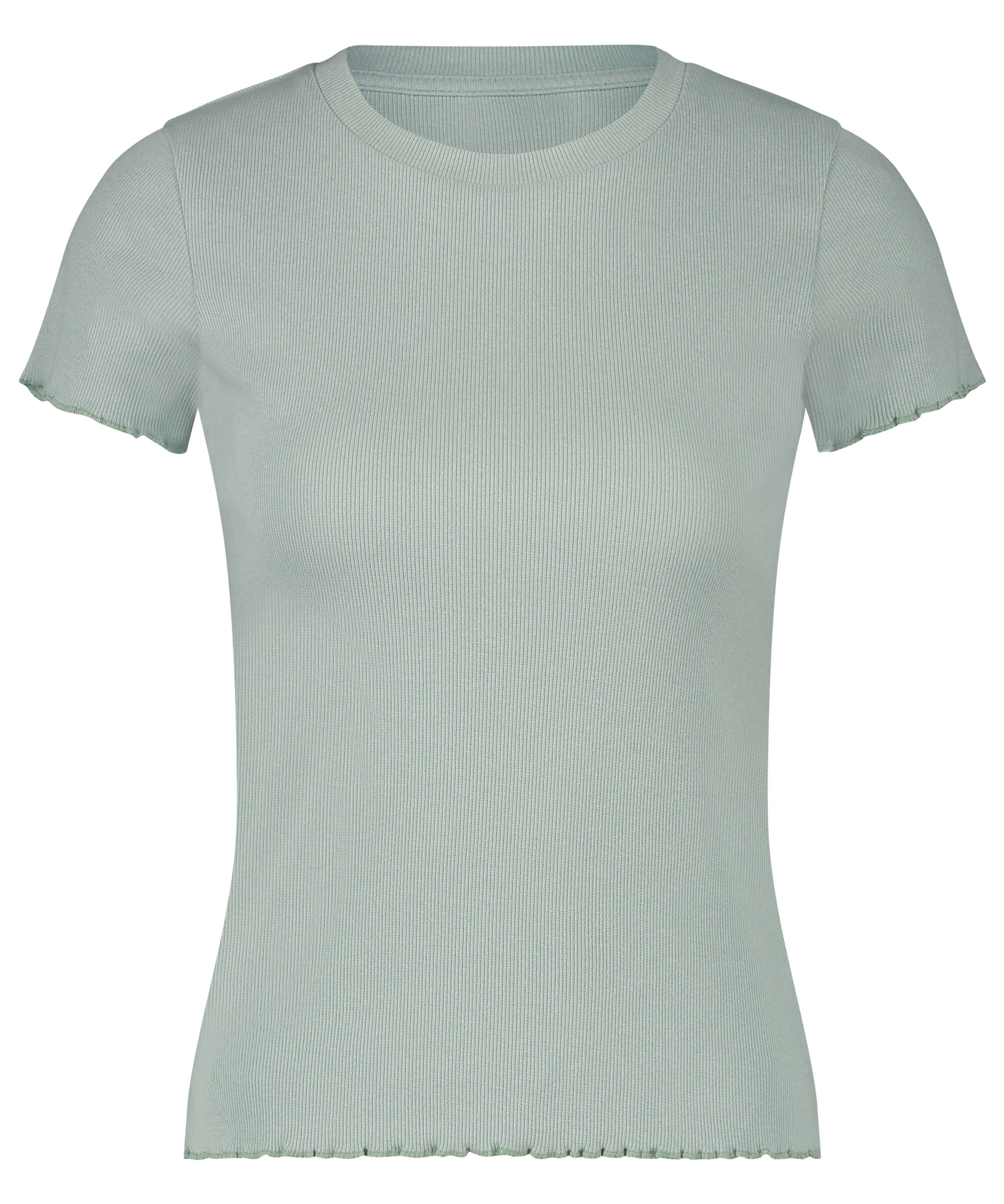 Camiseta de algod&oacute;n de manga corta, Verde, main