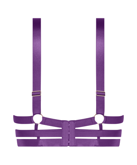 Sujetador longline de aros no preformado Sadie, Morado