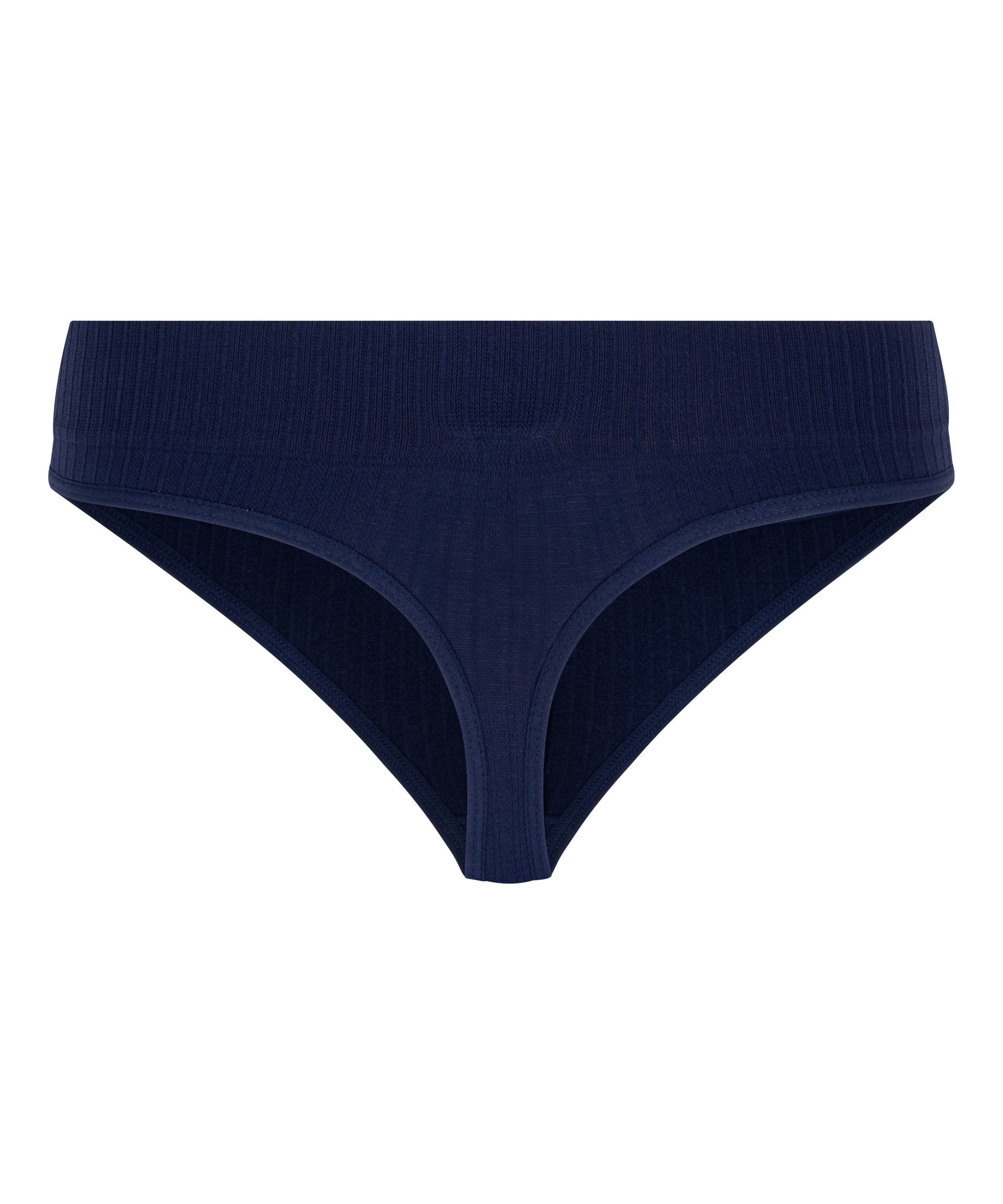 Tanga de tiro alto Dianne, Azul, main