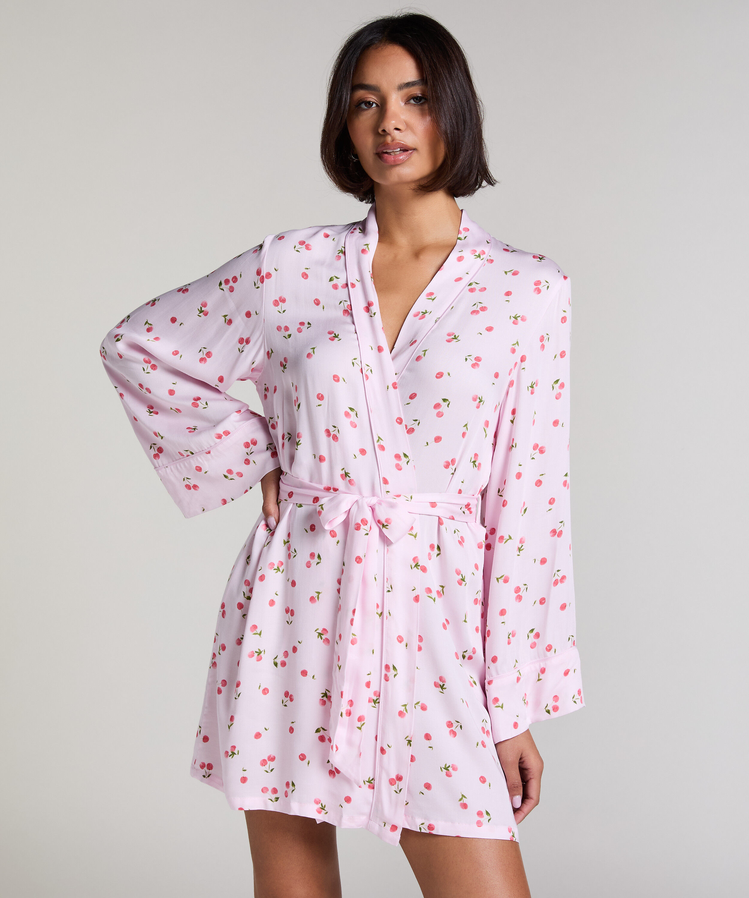 Kimono Satin, Rosa