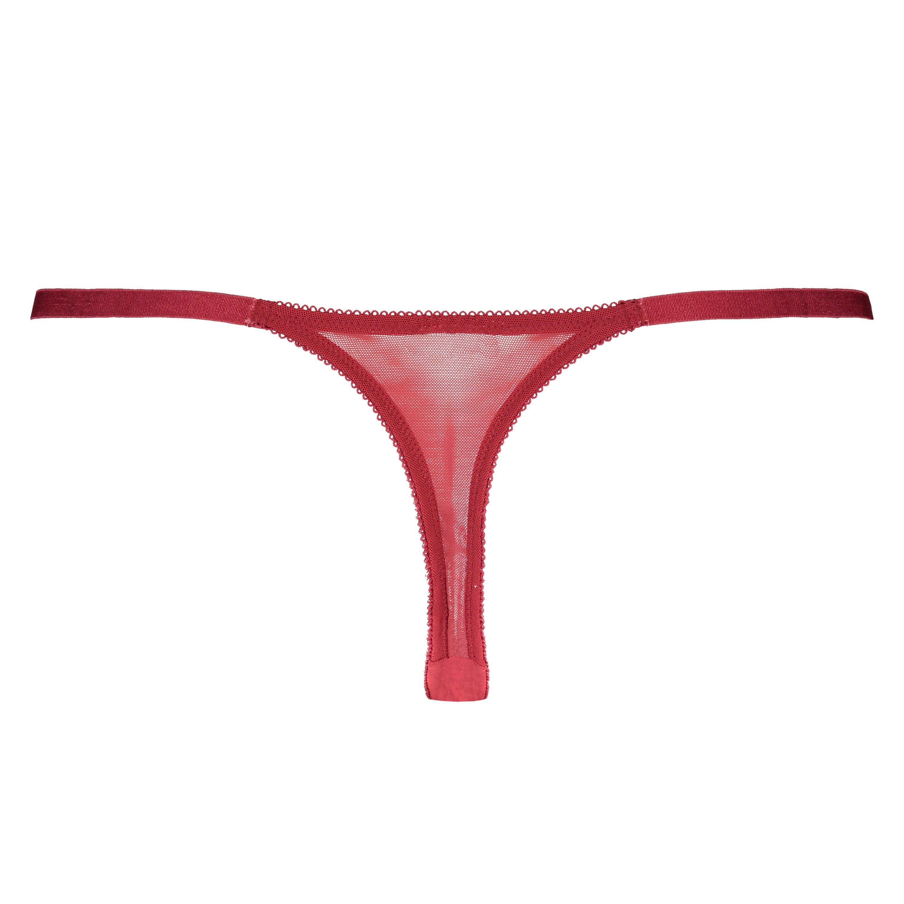 Tanga bordado, Rojo, main