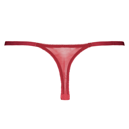 Tanga bordado, Rojo