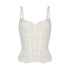 Bustier Cesca, Blanco