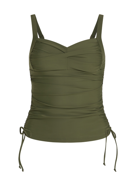 Tankini moldeador Luna, Verde