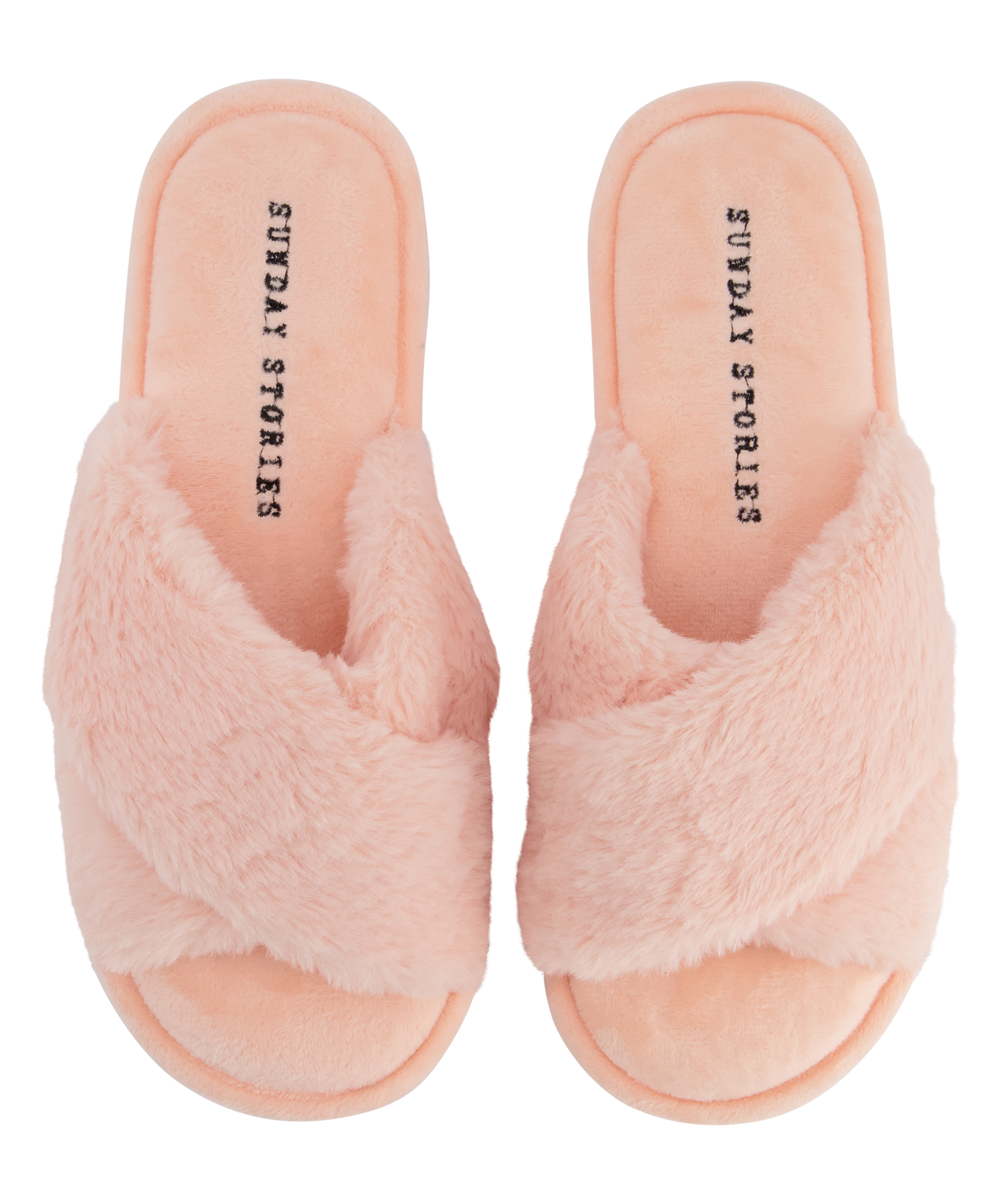 Zapatillas Fake Fur, Rosa, main