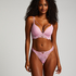 Sujetador longline push-up con aros preformado Lidia, Rosa
