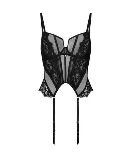 Bustier Isabella, Negro