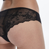 Brasileña Invisible Lace Back, Negro