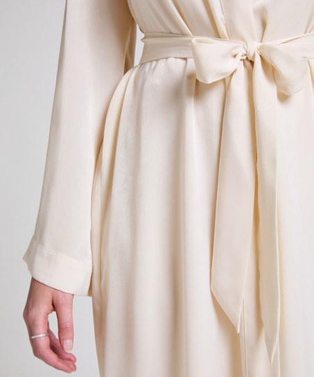 Kimono Satin, Blanco