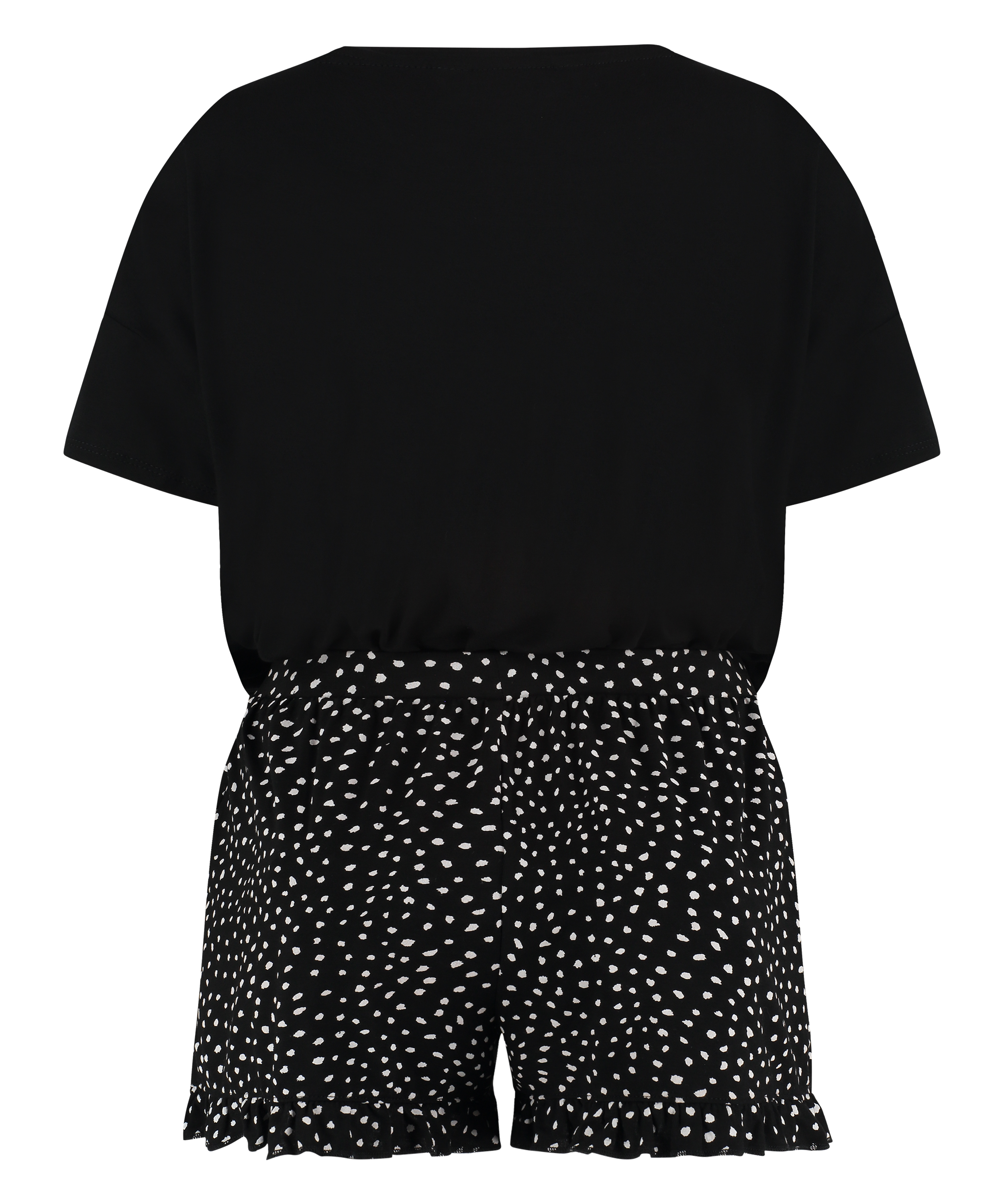 Conjunto de pijama, Negro, main