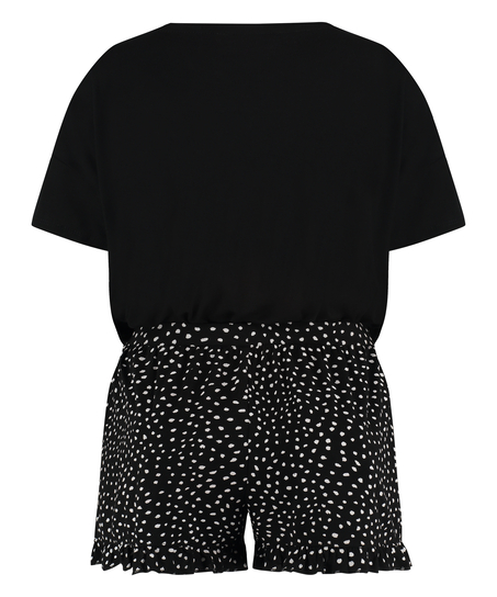 Conjunto de pijama, Negro