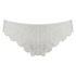 Brasileña Rosie wetlook lace, Blanco