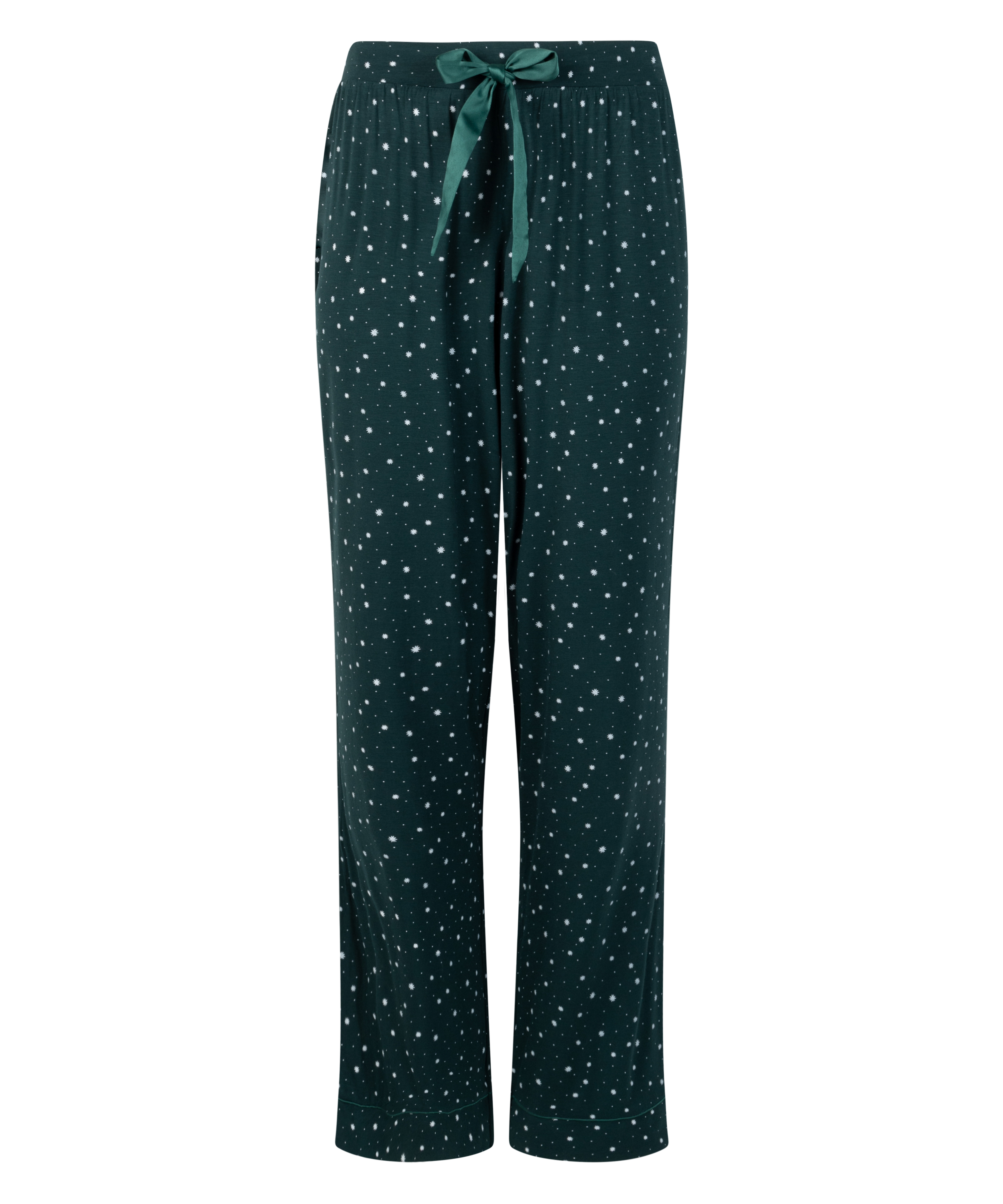 Pantal&oacute;n de pijama Jersey, Verde, main