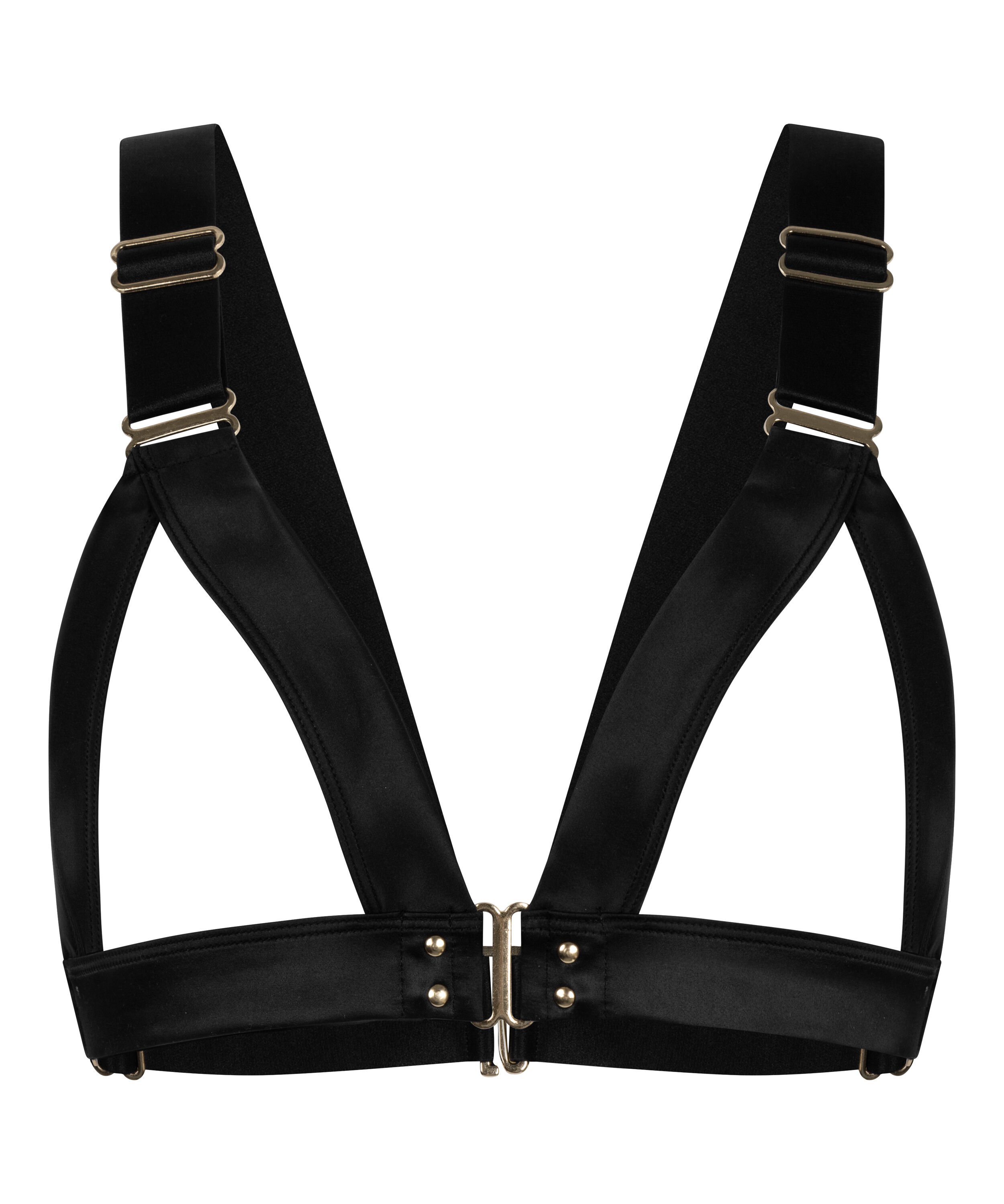 Bralette abierto Colette, Negro