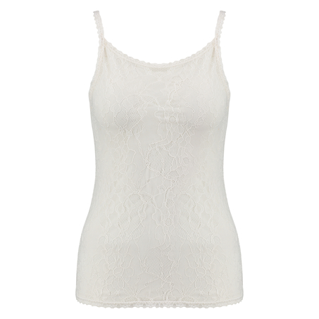 Tank top Lace, Blanco