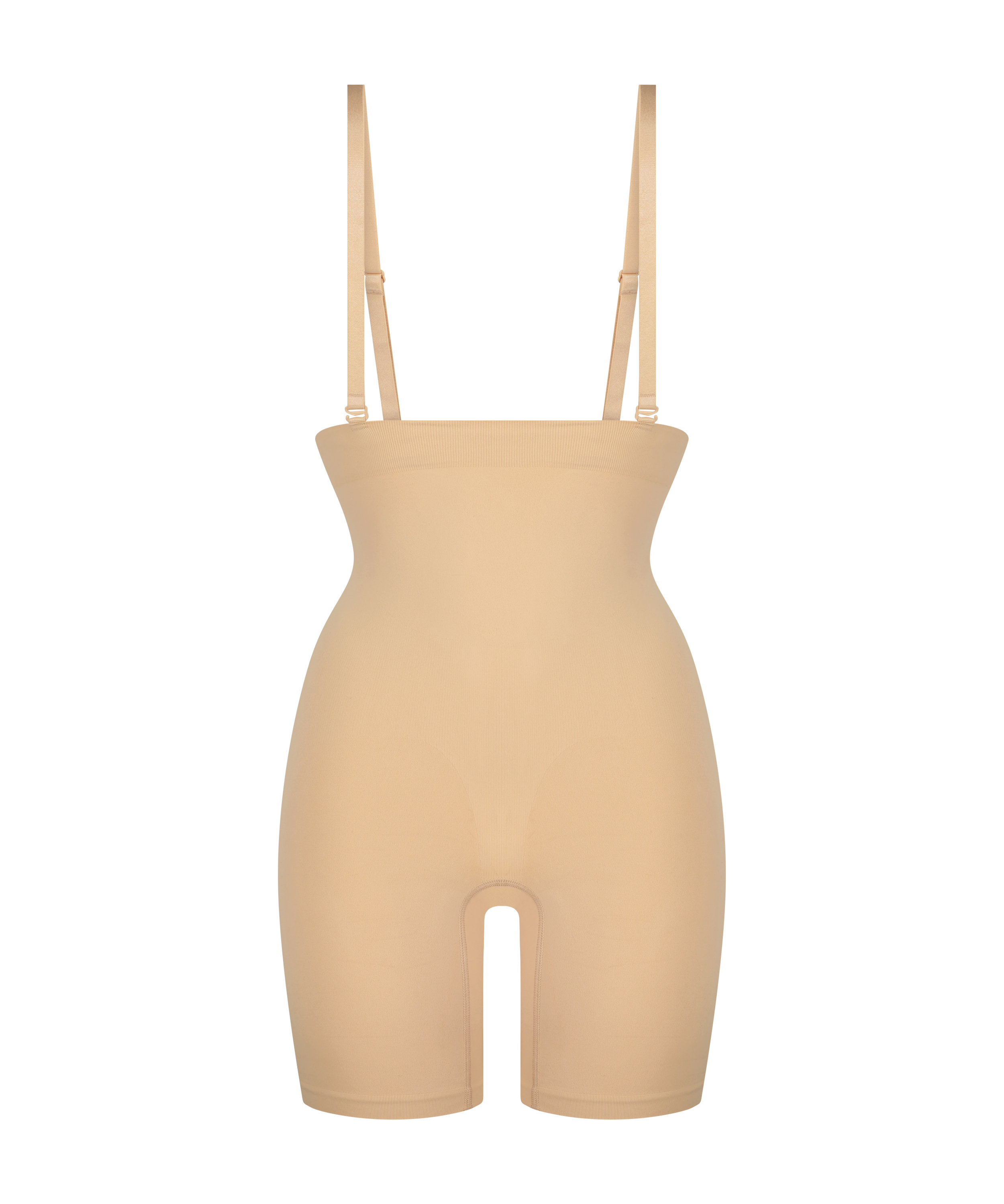 ﻿Faja correctora sin costuras para muslos, Beige, main