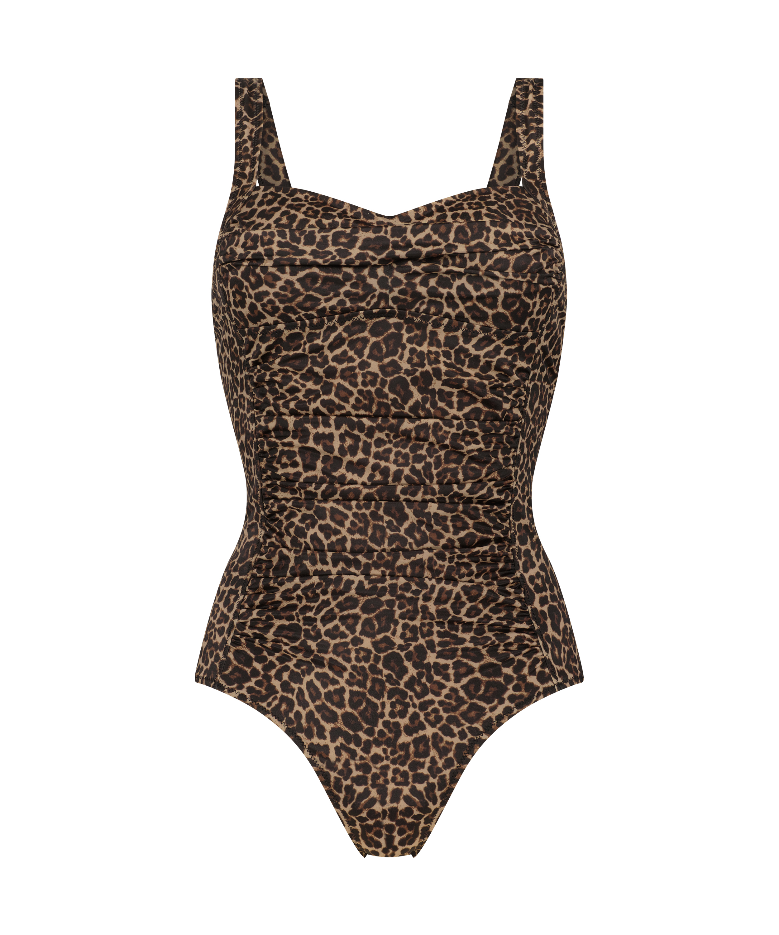 Traje de baño Leopard, marrón, main