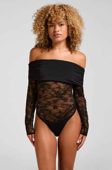 hunkemoller body hazel negro