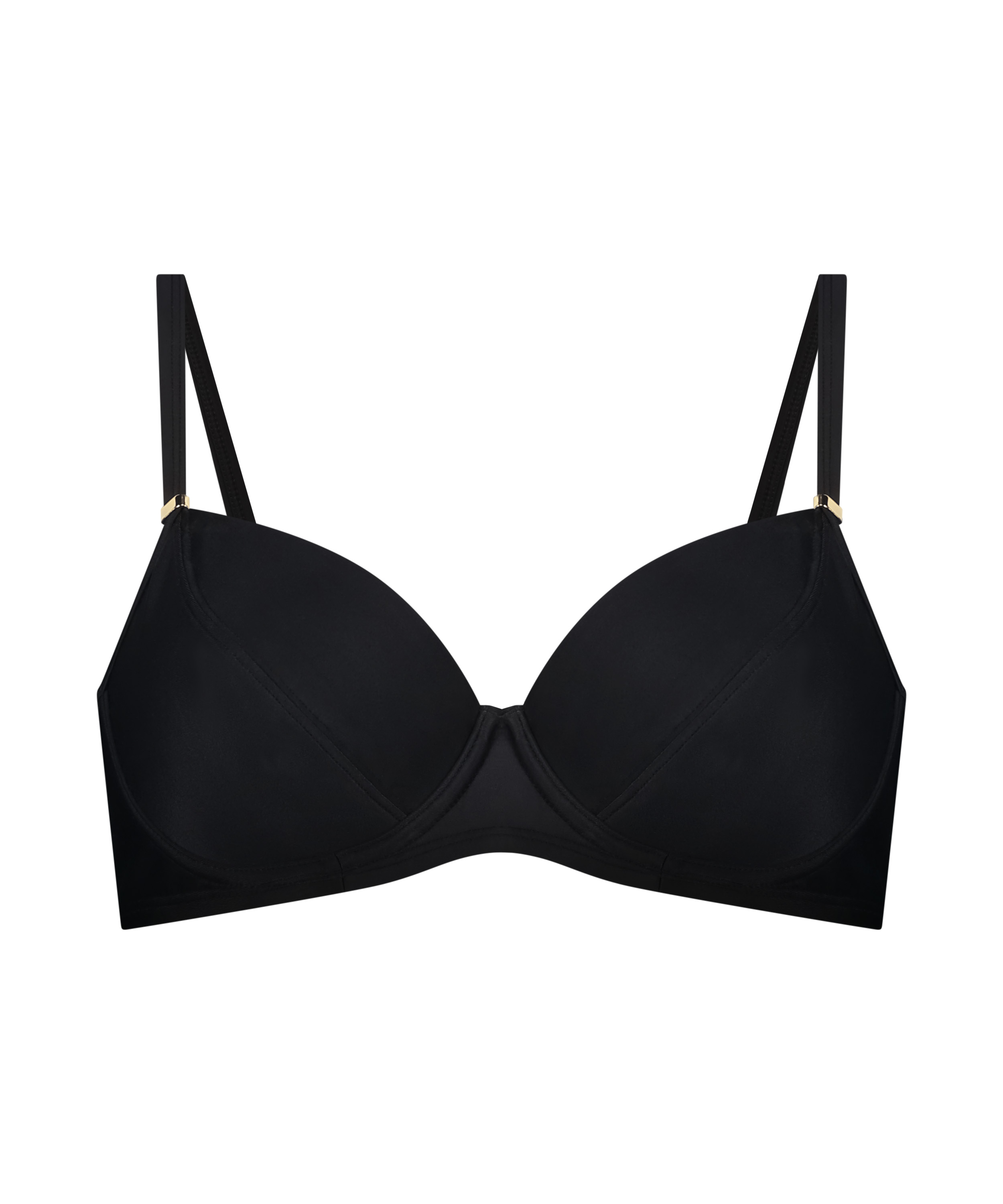 Top de bikini Luxe, Negro, main