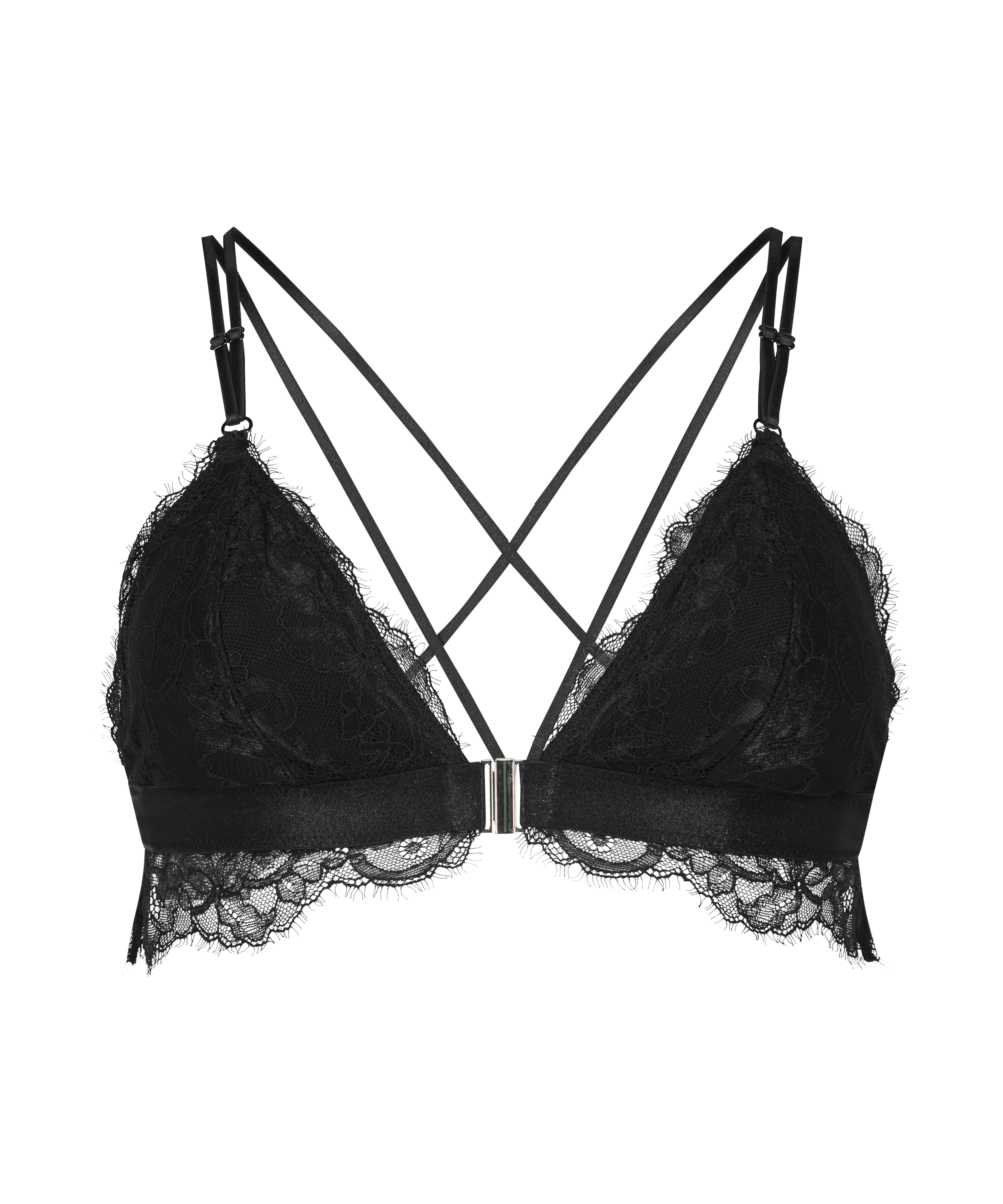 Bralette Linny, Negro, main