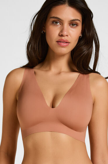 hunkemoller super comfort sujetador marron