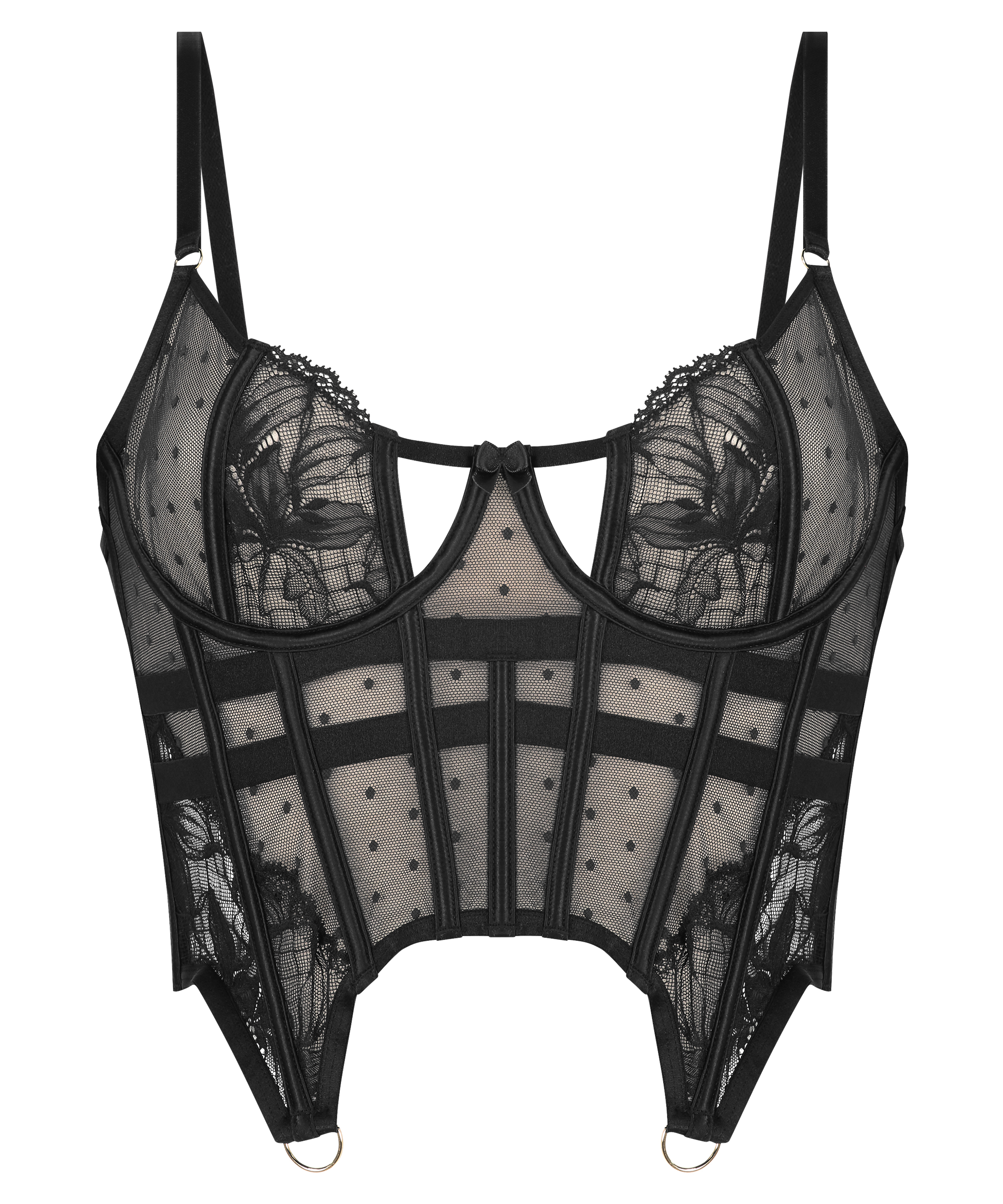 Bustier Lulu, Negro, main