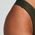 Tanga invisible Stripe mesh, Verde